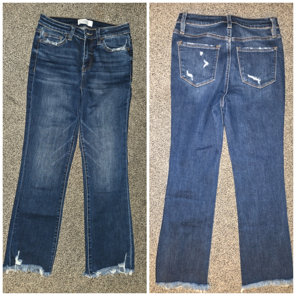 Vervet Bella Cropped Jeans